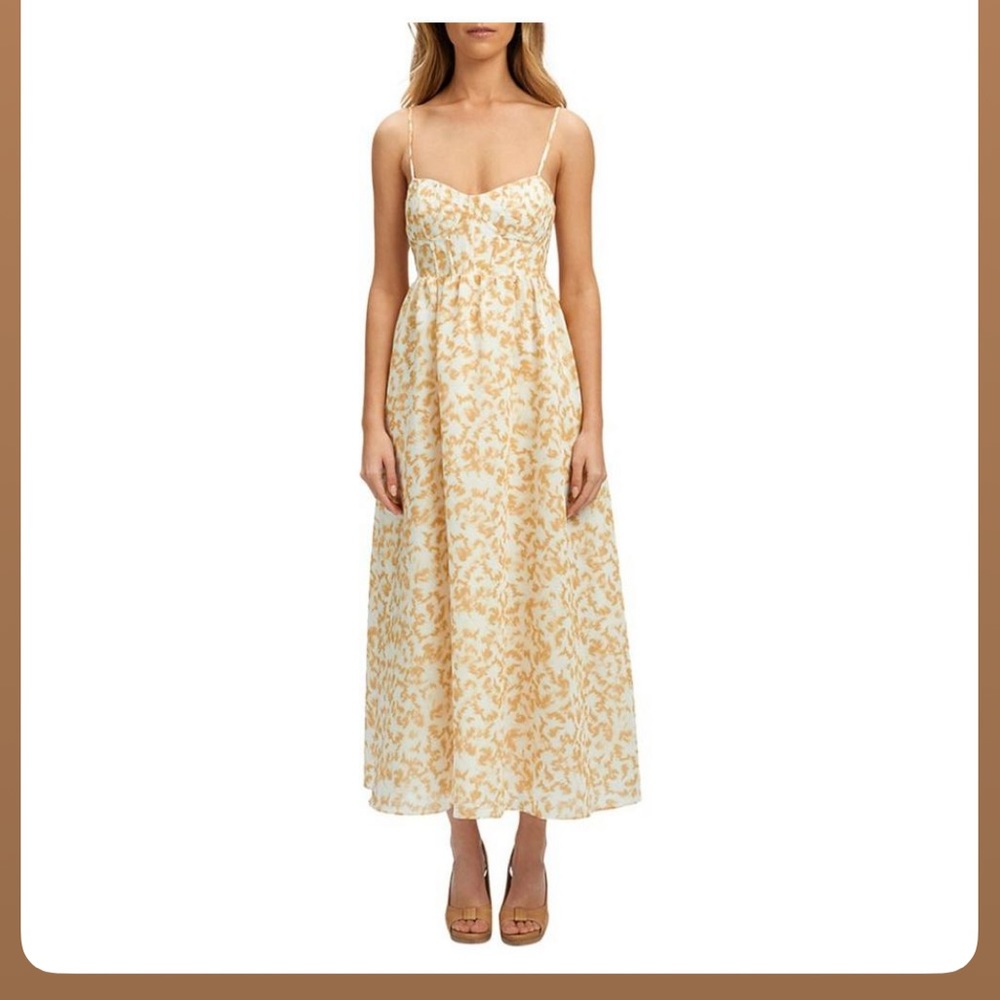 Corset midi dress Bardot